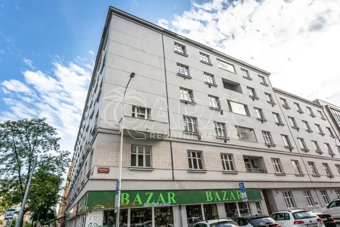 Pronájem bytu 1+1, Praha - Holešovice, Přístavní, 34 m2