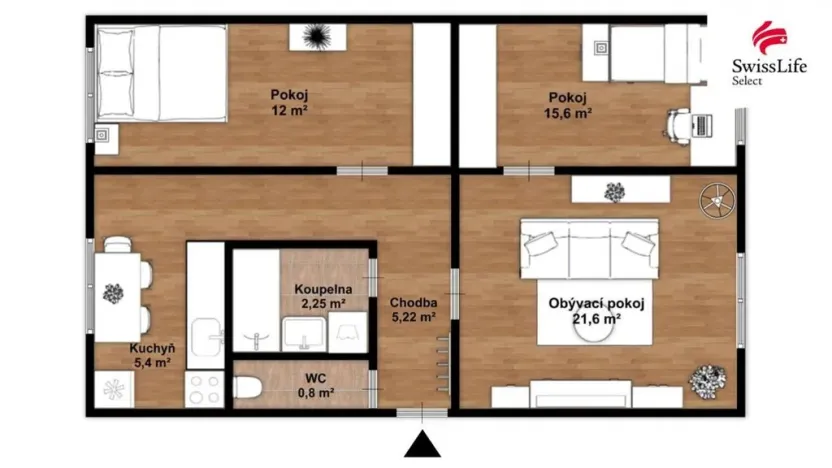 Prodej bytu 3+1, Plzeň, Koperníkova, 66 m2