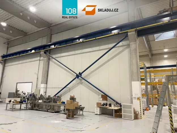 Pronájem skladu, Praha - Hostivař, Průmyslová, 1855 m2