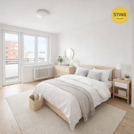 Pronájem bytu 2+1, Přerov, nábř. Protifašistických bojovníků, 50 m2