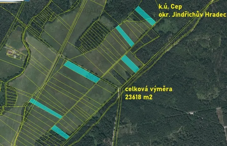 Prodej pole, Cep, 23618 m2