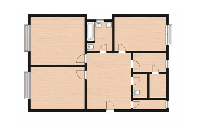 Prodej bytu 3+1, Praha - Vinohrady, Slezská, 81 m2