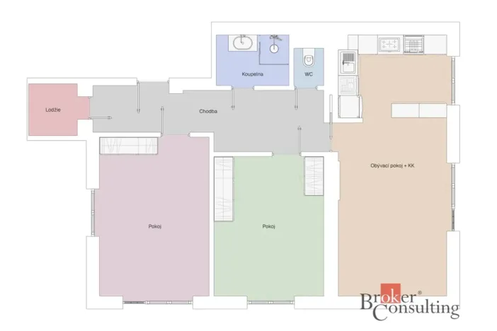 Prodej bytu 3+kk, Heřmanova Huť - Vlkýš, Revoluční, 77 m2