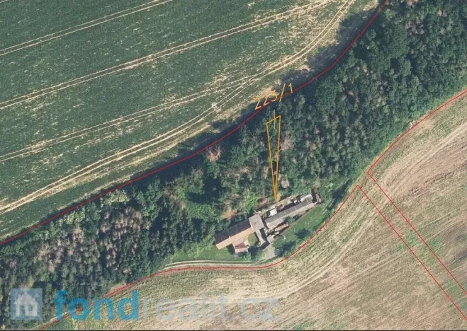 Prodej pozemku, Dolany, 1627 m2