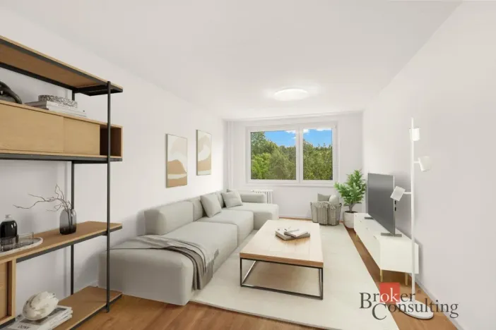 Pronájem bytu 3+1, Praha - Modřany, Urbánkova, 76 m2