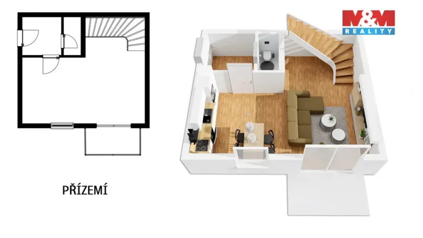 Prodej bytu 3+kk, Klínec, 84 m2
