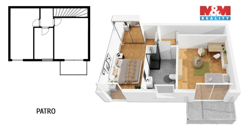 Prodej bytu 3+kk, Klínec, 84 m2