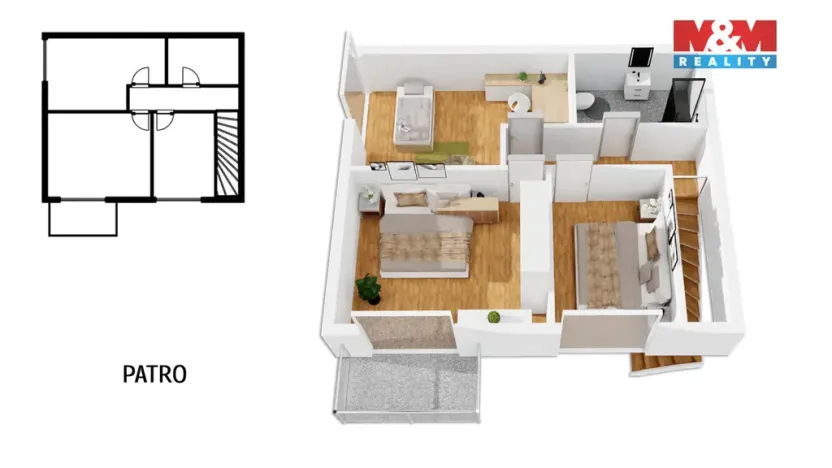 Prodej bytu 4+kk, Klínec, 114 m2