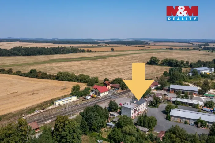 Prodej činžovního domu, Poběžovice, Nádražní, 290 m2