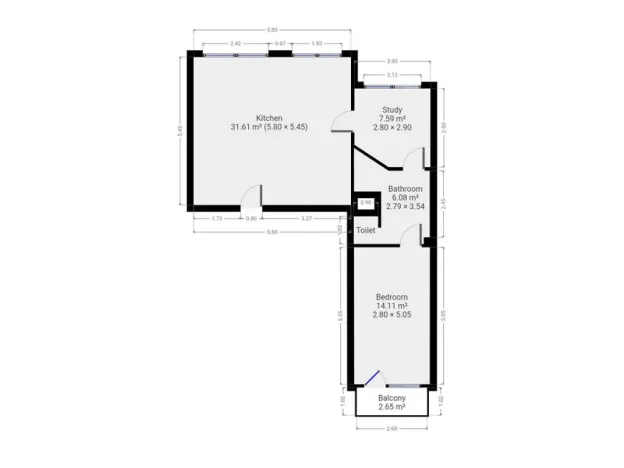 Pronájem bytu 3+kk, Praha - Žižkov, Přemyslovská, 65 m2