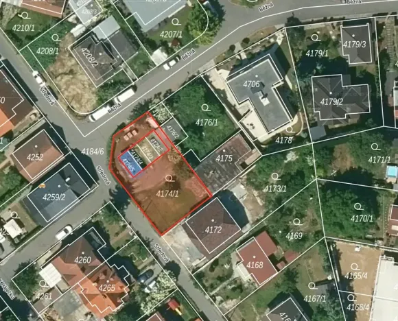 Prodej pozemku pro bydlení, Praha - Strašnice, Středová, 433 m2