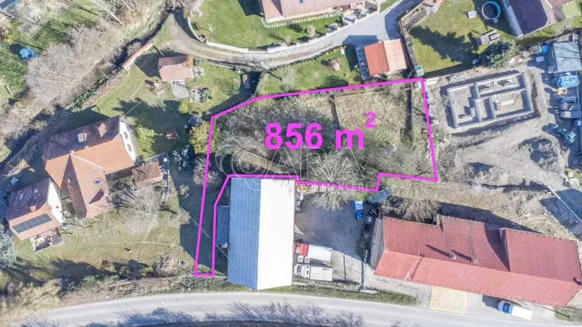 Prodej pozemku pro bydlení, Čisovice, 856 m2