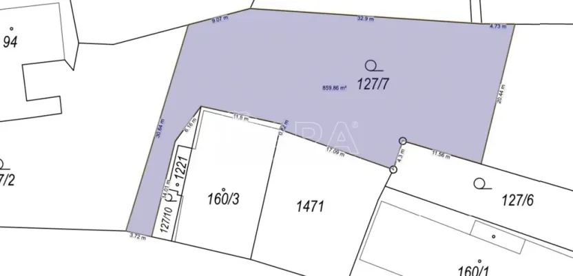 Prodej pozemku pro bydlení, Čisovice, 856 m2