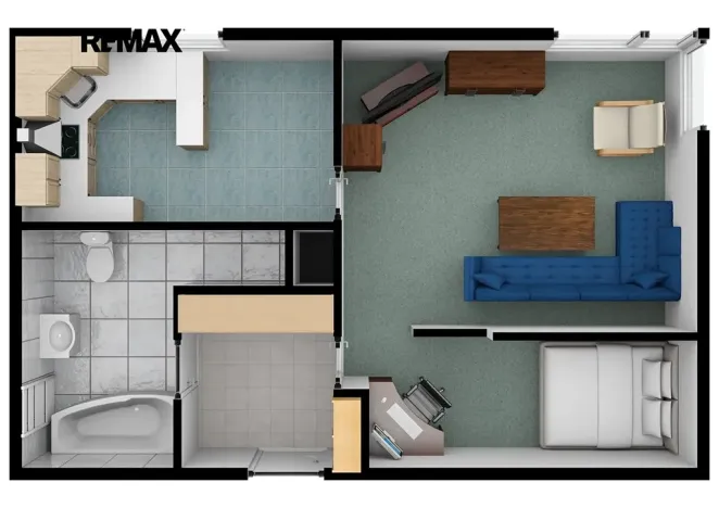 Pronájem bytu 2+kk, Plzeň, Studentská, 45 m2