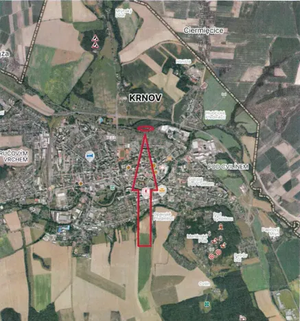 Prodej pozemku, Krnov, 2792 m2