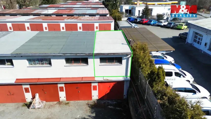 Prodej garáže, Třebíč, Spojovací, 19 m2