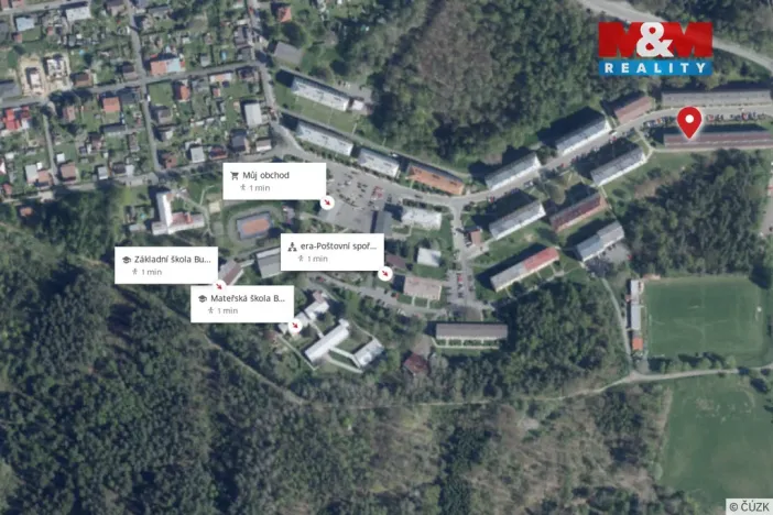 Prodej bytu 2+1, Bukovany, 48 m2