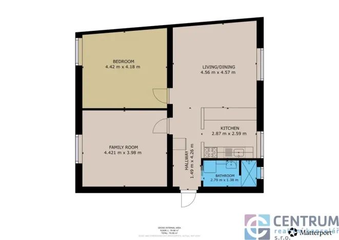 Pronájem bytu 3+kk, Jablonec nad Nisou, Podhorská, 80 m2