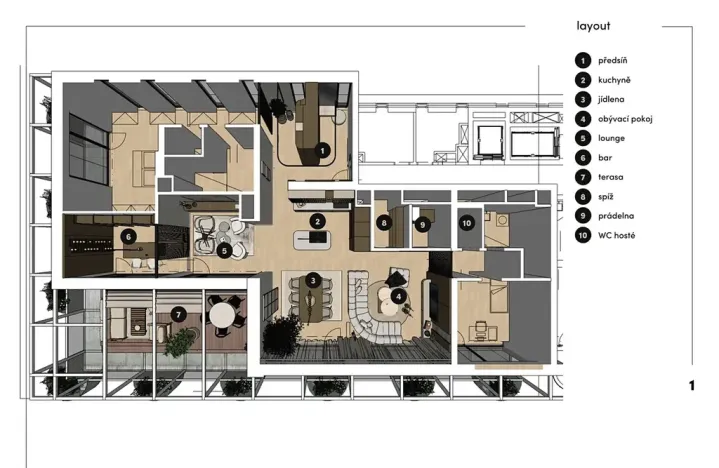 Prodej bytu 4+kk, Plzeň, U Borského parku, 231 m2