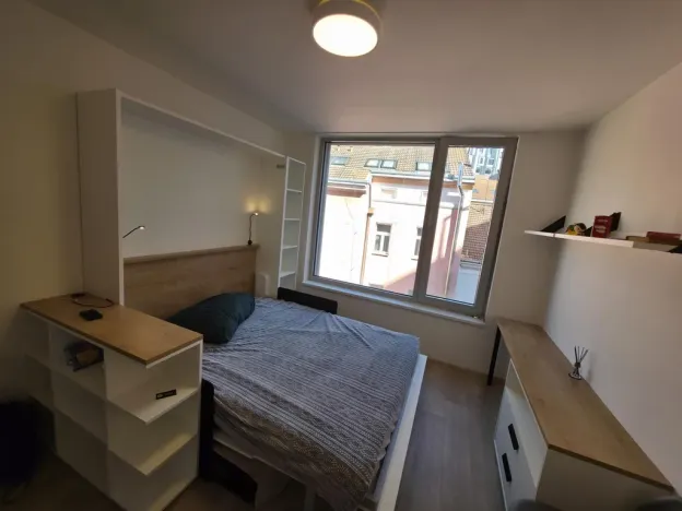 Pronájem bytu 1+kk, Praha - Smíchov, Plzeňská, 20 m2