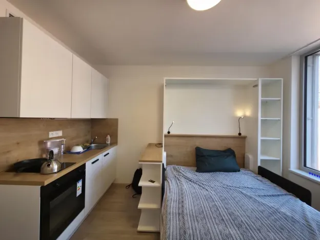 Pronájem bytu 1+kk, Praha - Smíchov, Plzeňská, 20 m2