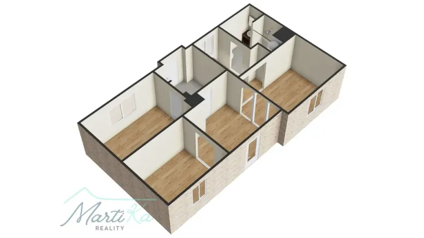 Prodej rodinného domu, Obecnice, 70 m2