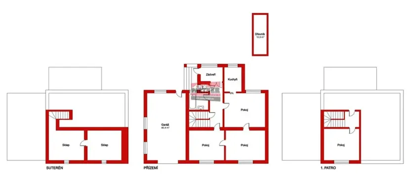 Prodej rodinného domu, Veselí nad Lužnicí, B. Jablonského, 154 m2