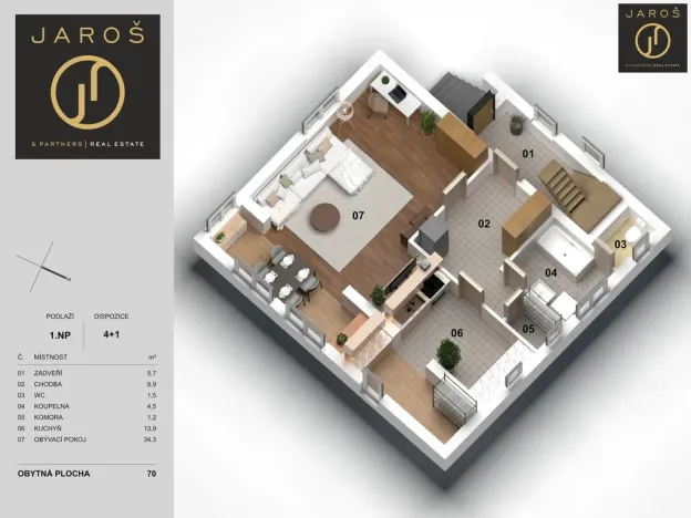 Prodej rodinného domu, Zadní Třebaň, K Voškovu, 141 m2