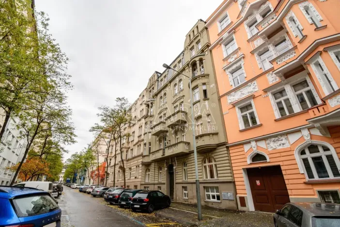 Pronájem bytu 1+kk, Praha - Vinohrady, Mánesova, 53 m2