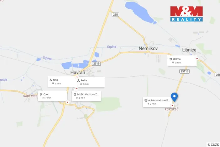 Prodej pozemku pro bydlení, Lišnice, 839 m2