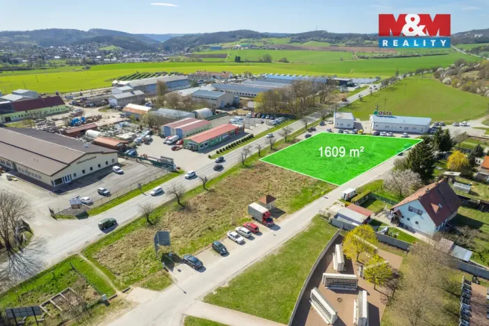 Prodej komerčního pozemku, Kuřim, 2221 m2