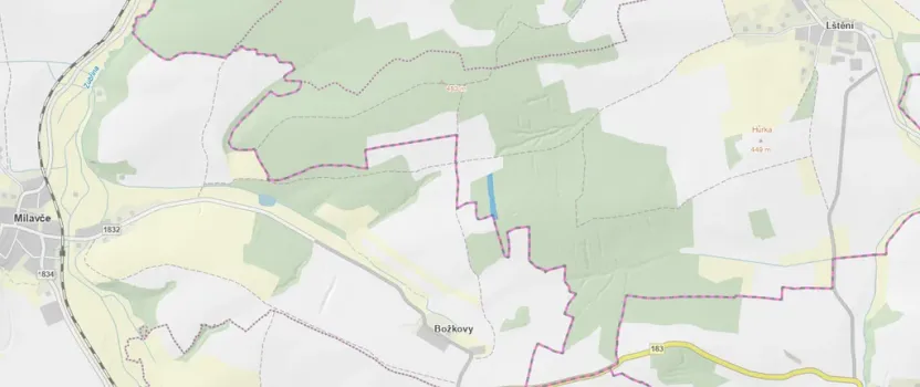 Prodej lesa, Blížejov - Lštění, 6627 m2