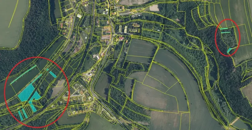 Prodej lesa, Kralupy nad Vltavou, 20392 m2