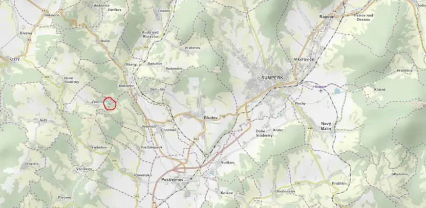 Prodej lesa, Zborov, 6700 m2