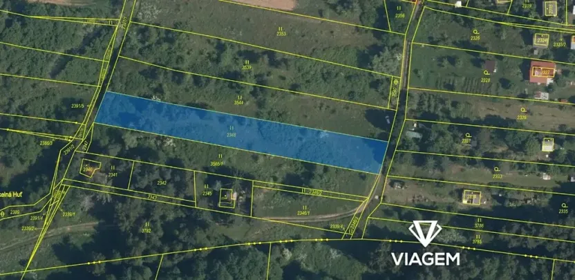 Prodej zahrady, Lužná, 1999 m2