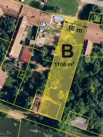 Prodej pozemku pro bydlení, Plumlov, okres prostějov, Soběsuky, 1100 m2
