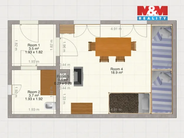 Prodej chaty, Plešnice, 35 m2