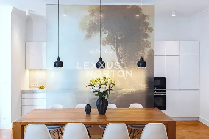 Prodej bytu 4+kk, Praha - Bubeneč, Puškinovo náměstí, 147 m2