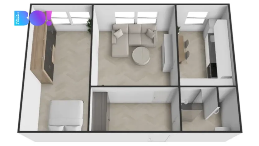 Prodej bytu 2+1, Třinec, Sosnová, 44 m2