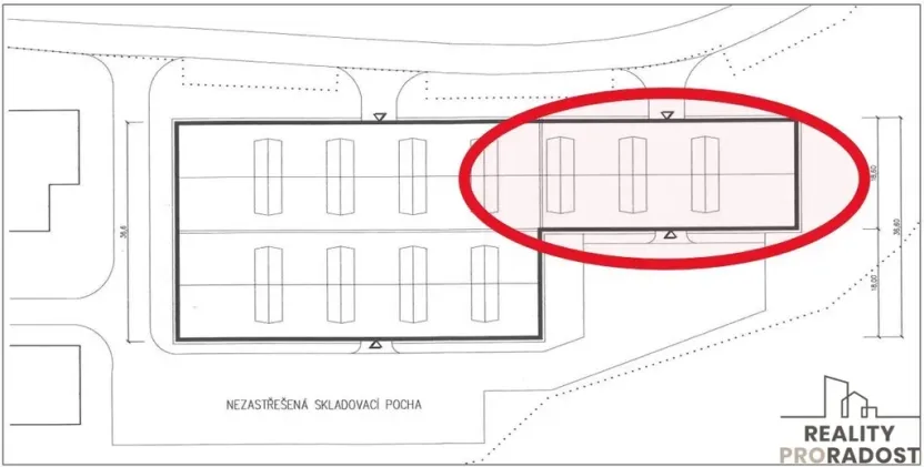 Pronájem výrobních prostor, Habrůvka, 760 m2