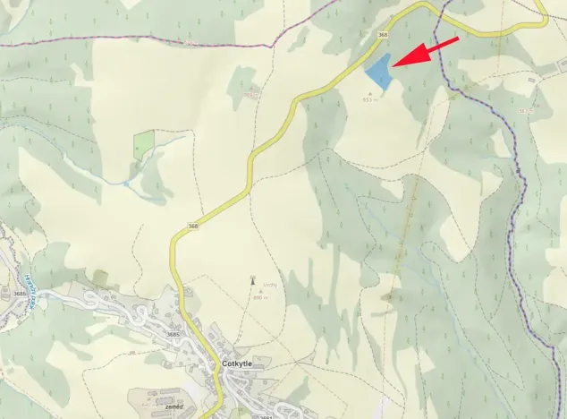 Prodej lesa, Cotkytle, 7064 m2