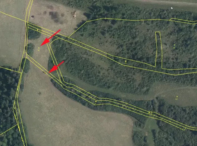 Prodej louky, Mašťov, 4385 m2