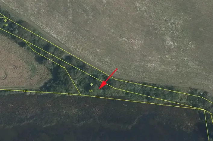 Prodej louky, Mašťov, 1371 m2