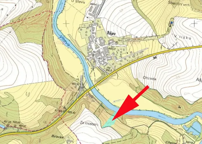 Prodej louky, Zlatá Koruna, 4696 m2