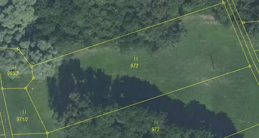 Prodej louky, Olomouc, 2562 m2