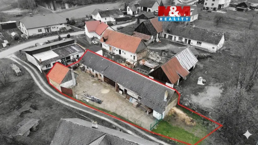 Prodej zemědělské usedlosti, Řečice - Křepiny, 119 m2