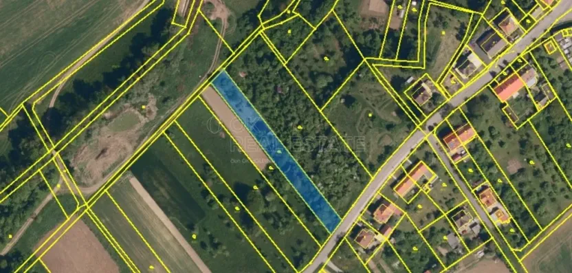 Prodej zahrady, Soběchleby, 1872 m2