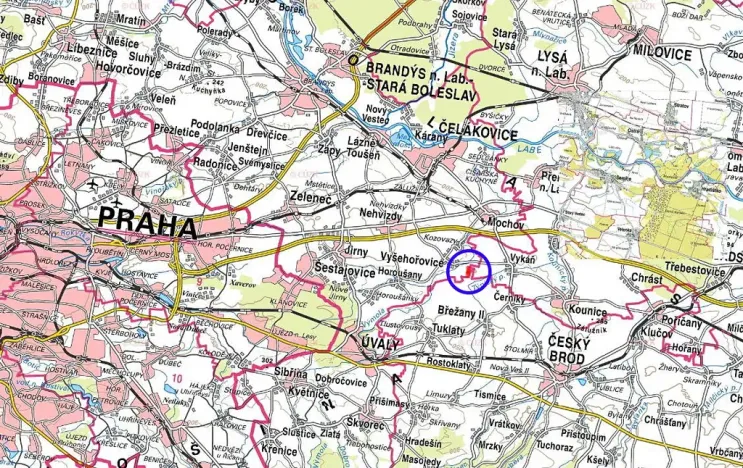 Prodej pole, Vyšehořovice, 22210 m2