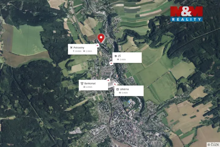 Pronájem bytu 1+1, Česká Třebová - Lhotka, 38 m2