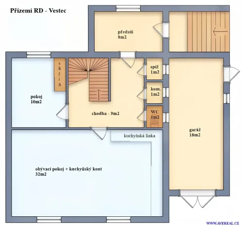 Prodej rodinného domu, Vestec, Vestecká, 167 m2